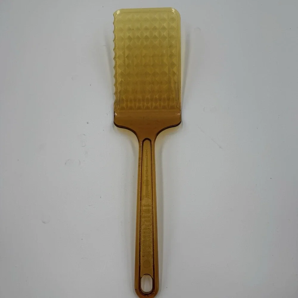 Vintage‎ MCM Ultratemp Amber Lucite Kitchen Utensil Set 5pc Mid Century